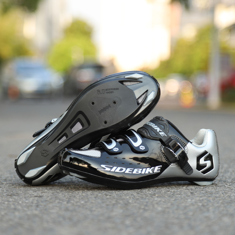 sidebike road cycling shoes men racing road bike shoes self