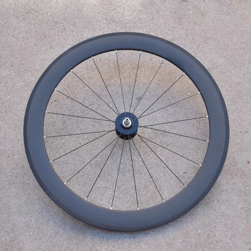 700c固定ギアカーボンホイールセット60/88ミリメートルクリンチャー