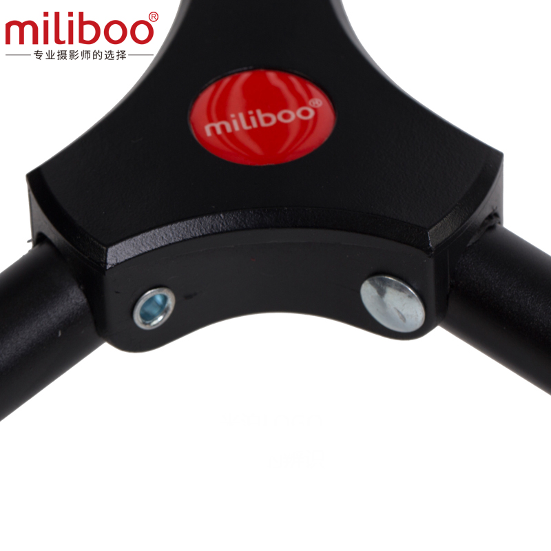 Miliboo mtt601aアルミニウム頑丈な流体ヘッドカメラ三脚カムコーダー