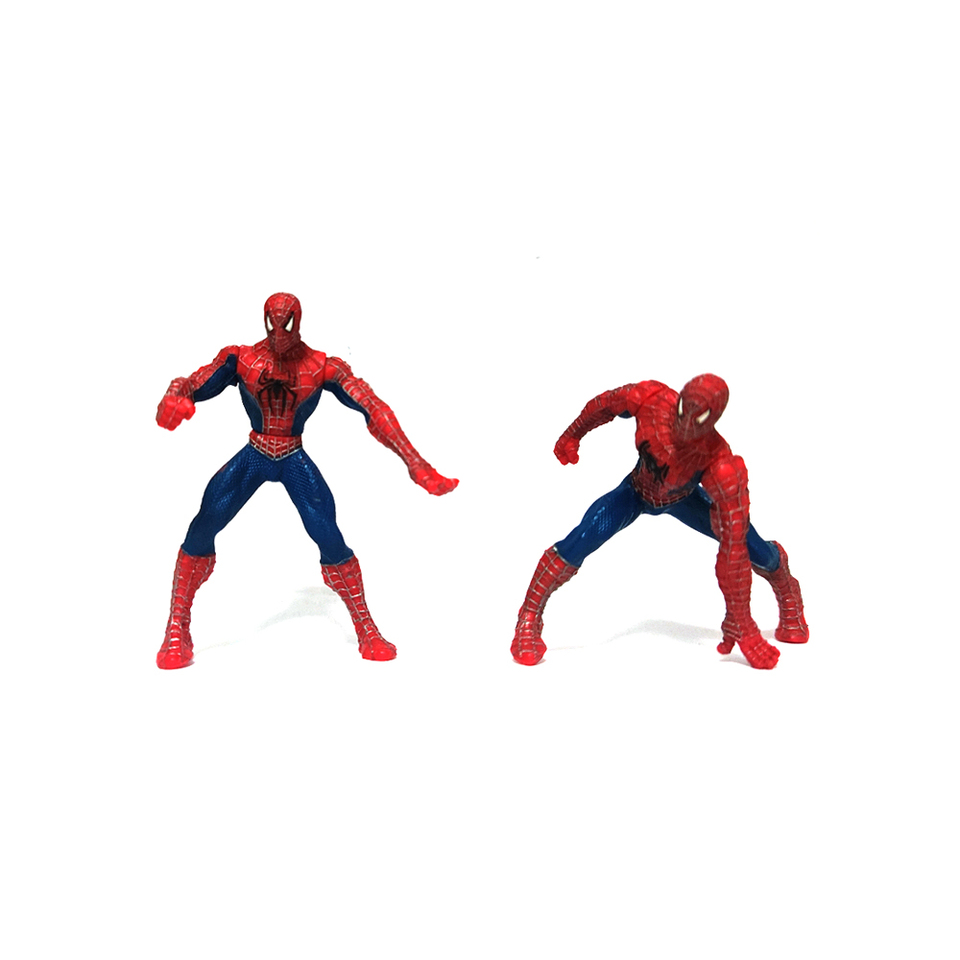 スパイダーマンミニフィギュア,3インチ,セット2個 - AliExpress 26