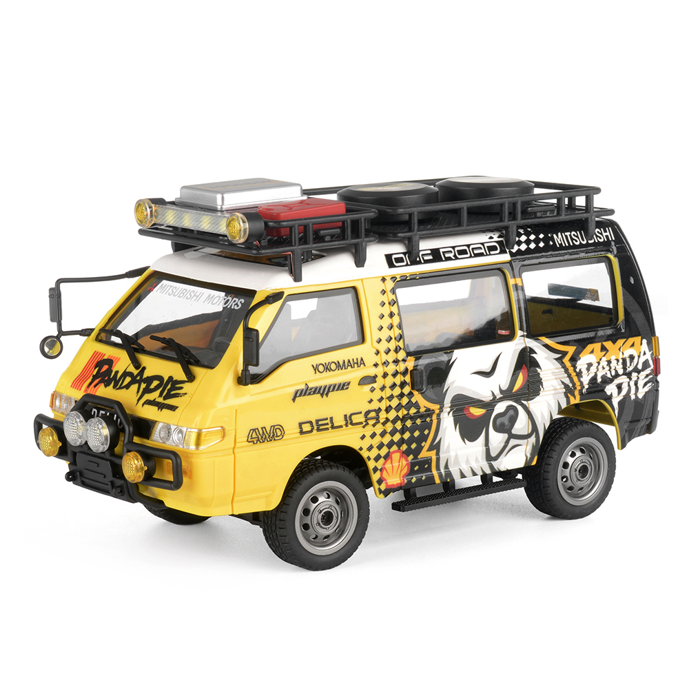 JXC デリカ 4WD バージョン 1/24 シミュレーション電動モデルカー