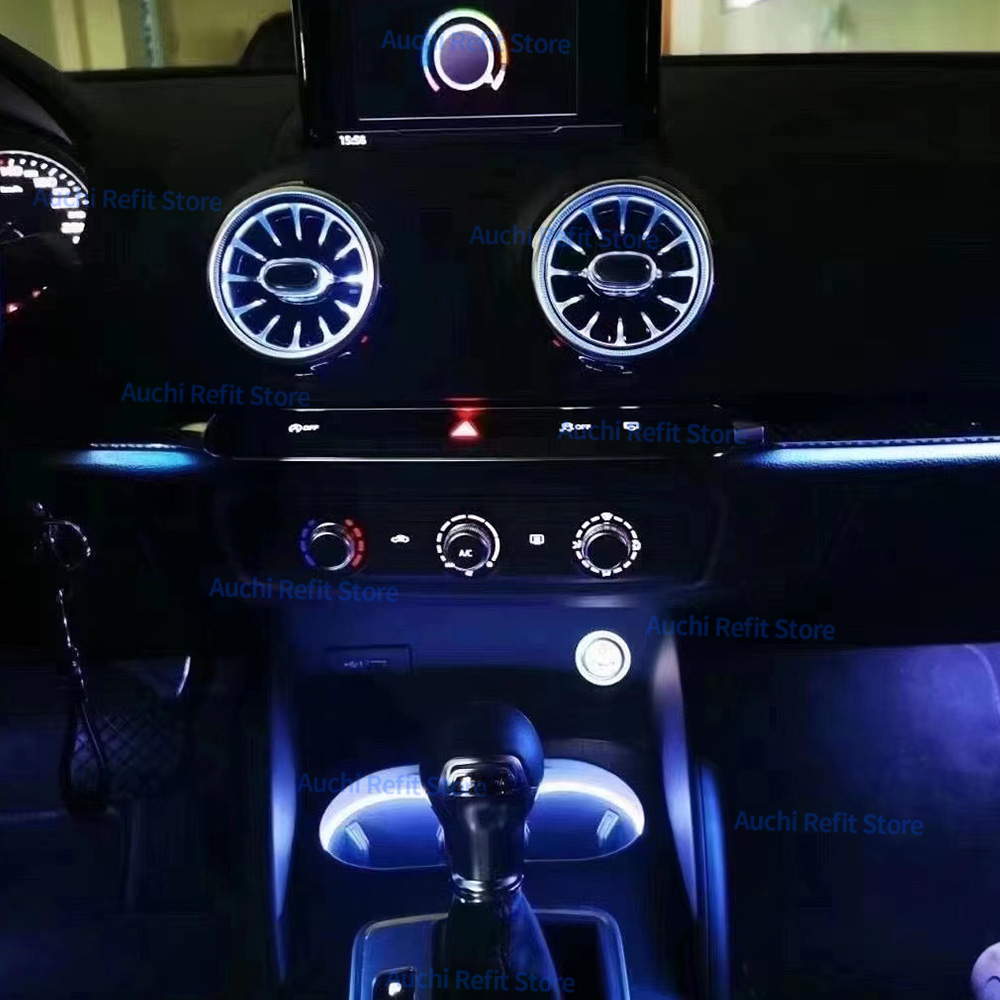256 Colours LED Air Vents For Audi A3 S3 RS3 8V 8Y 8P 2004-2020