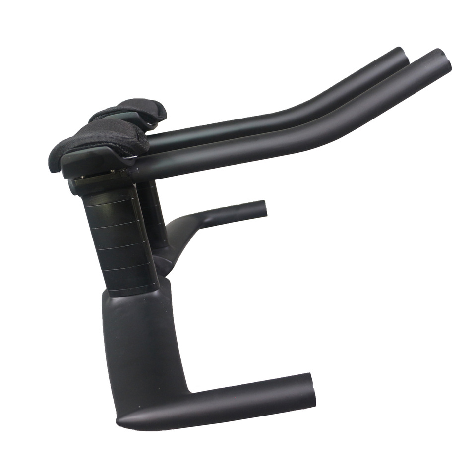 TTバイク用統合カーボンハンドルバー、新品、エアロ、15度、スペーサー