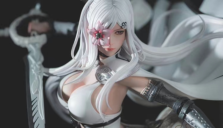 Presale】ドラッグオンドラグーンアクションfiguralsゼロアニメ置物像