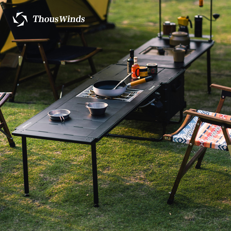 ThousWinds Stylized IGTされたキャンプキッチン屋外収納コンテナ