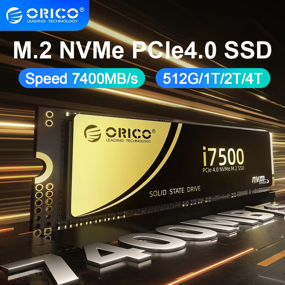 オリコ 1TB 2TB NVMe SSD PCIe 4.0 最大 7400MB/s M.2 NVMe SSD 2280