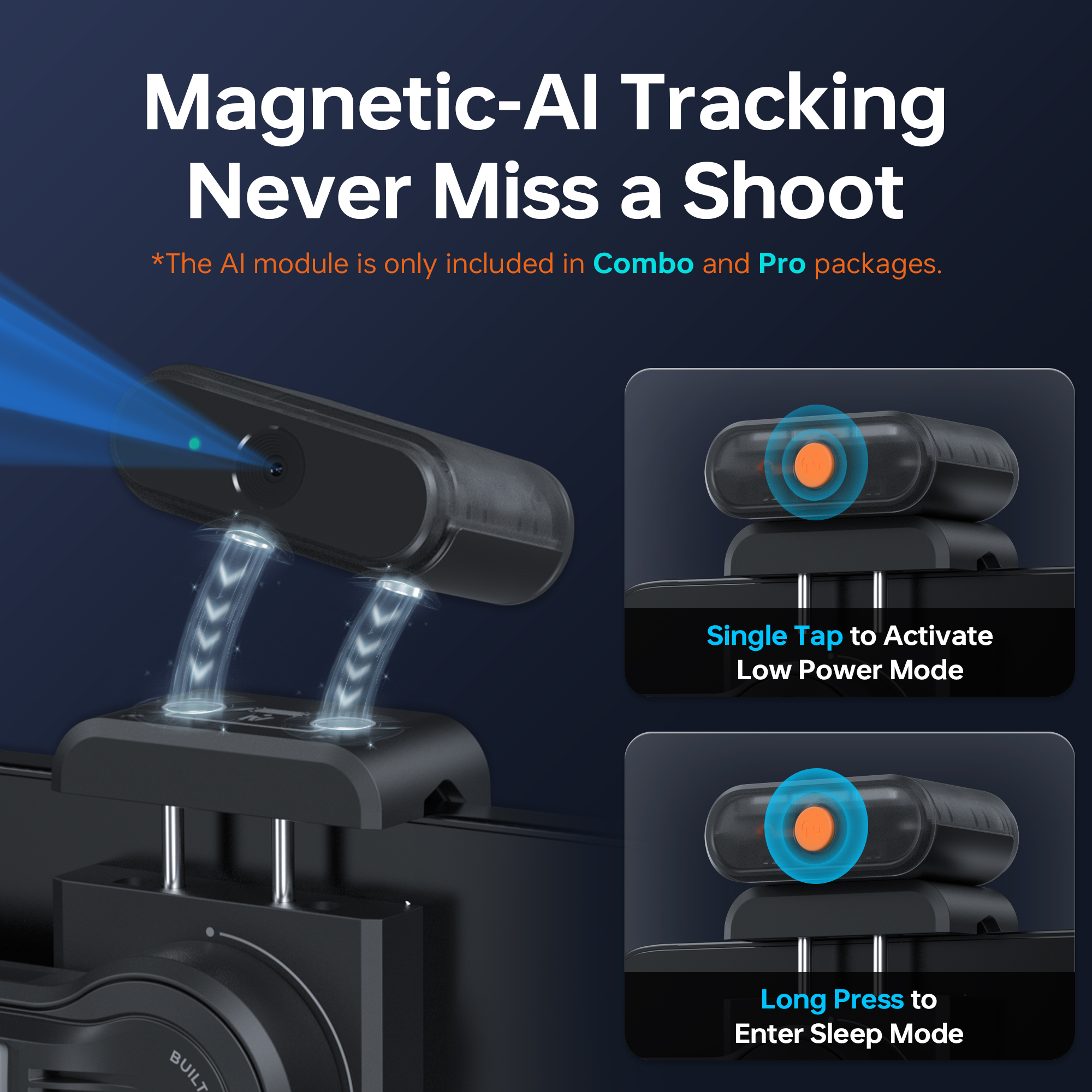 ZHIYUN 公式 SMOOTH 5S AI トラッキングハンドヘルドスタビライザー 3