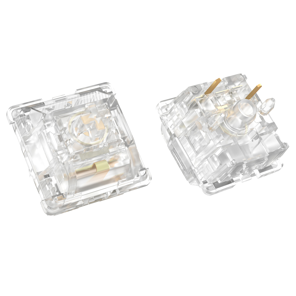 DUROCK Ice King Linear Switches, 62g Progressive Spring