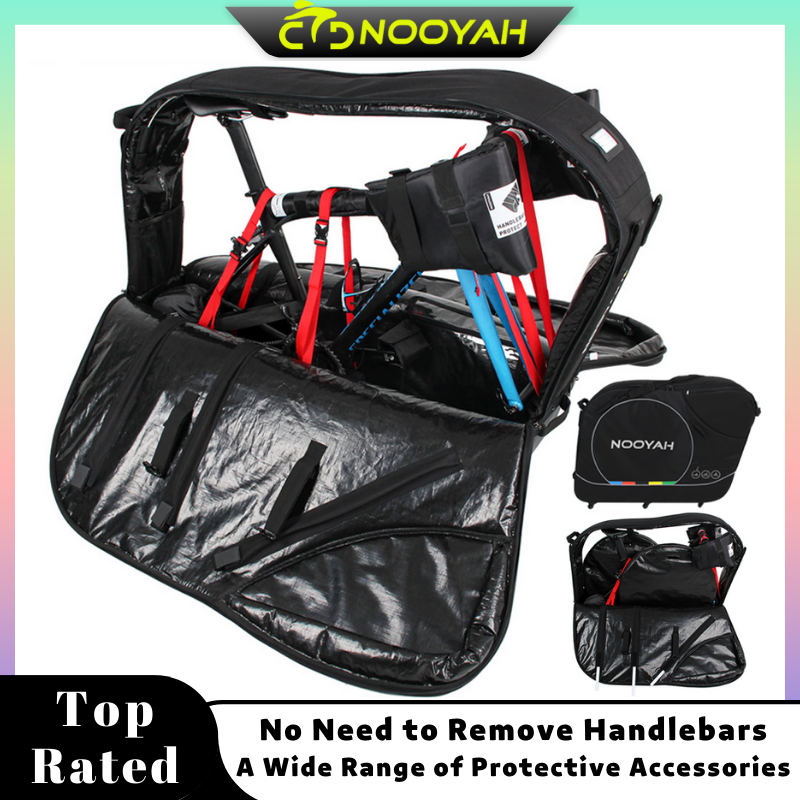 NOOYAH Bike Travel Bag Bicycle Transport Bag Road Bike Case Air