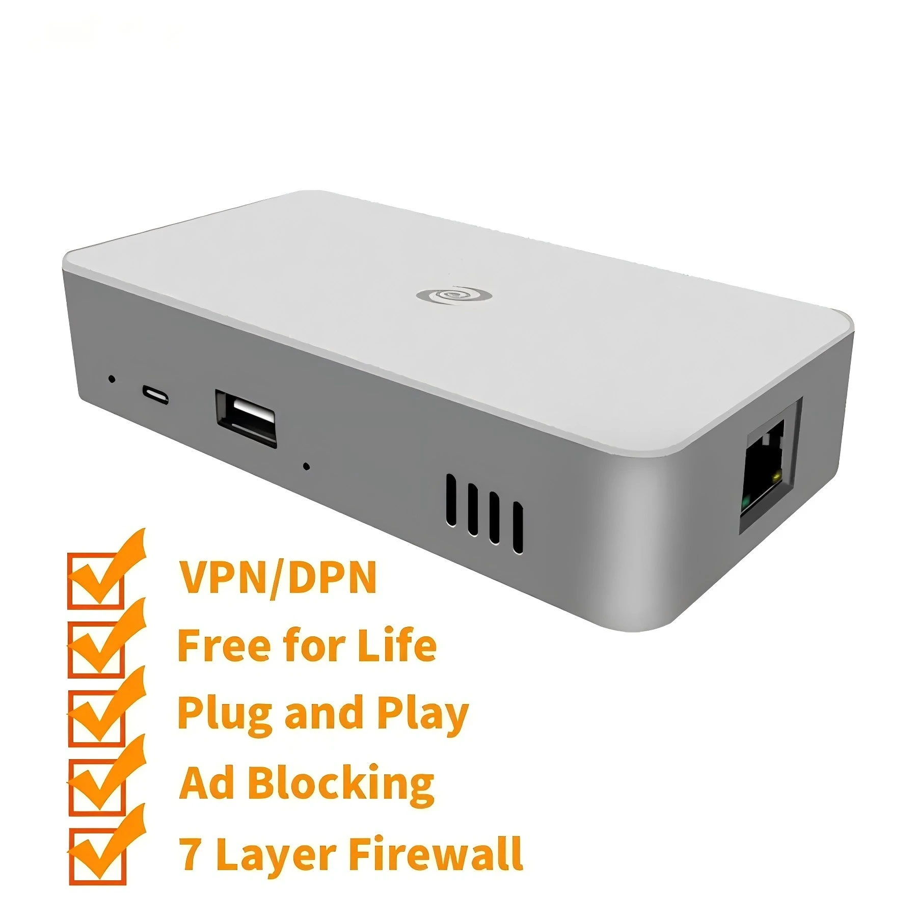 Deeper Connect Mini Decentralized VPN Cybersecurity Router with