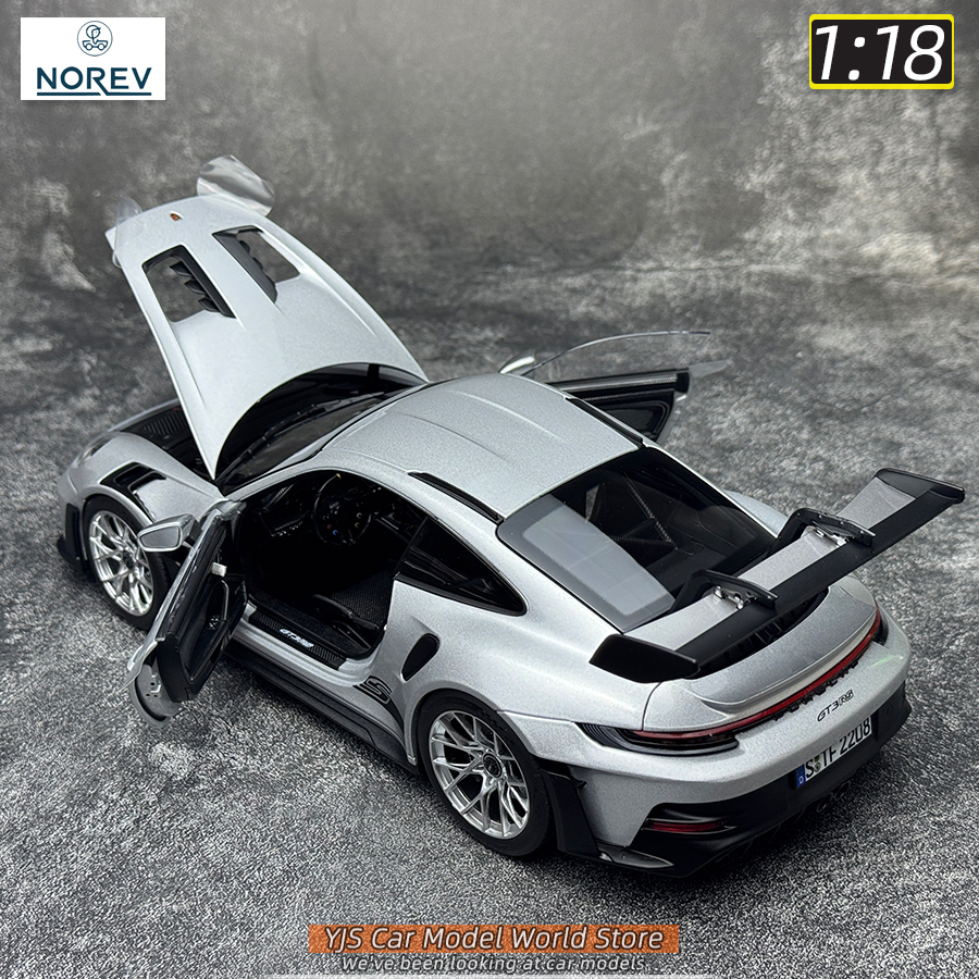 NOREV Diecast model 1:18 911 GT3 RS 2022 Metal car model Static