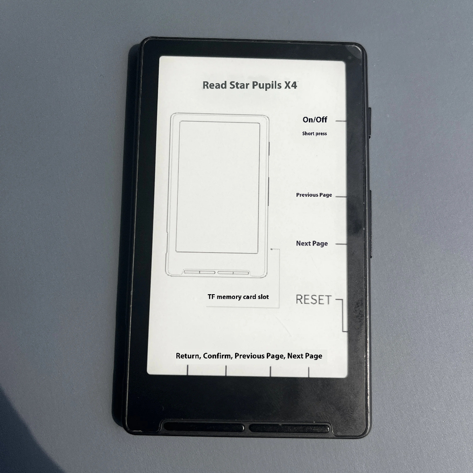 XTEINK X4 磁気ポータブル電子ペーパー 4.3 インチ小型画面超薄型 77