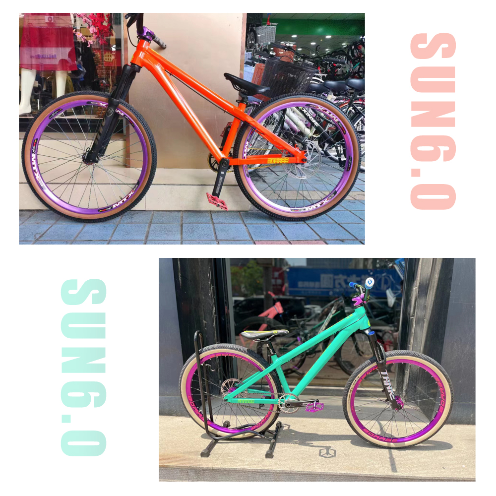 ボーサー26インチダートジャンプMTBフレーム シングルスピードフレーム