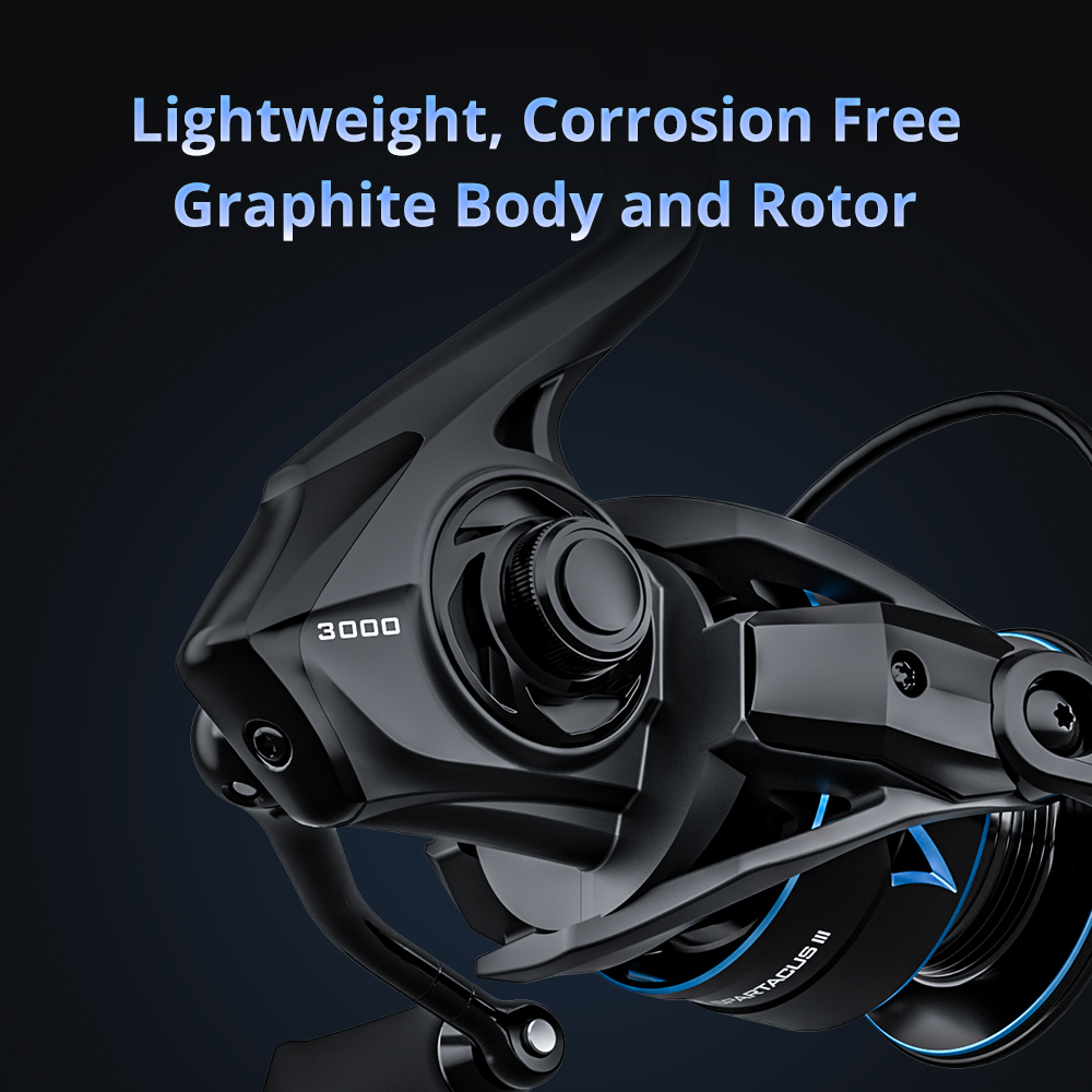 KastKing Spartacus III Innovative Water Resistance Spinning Reel 7