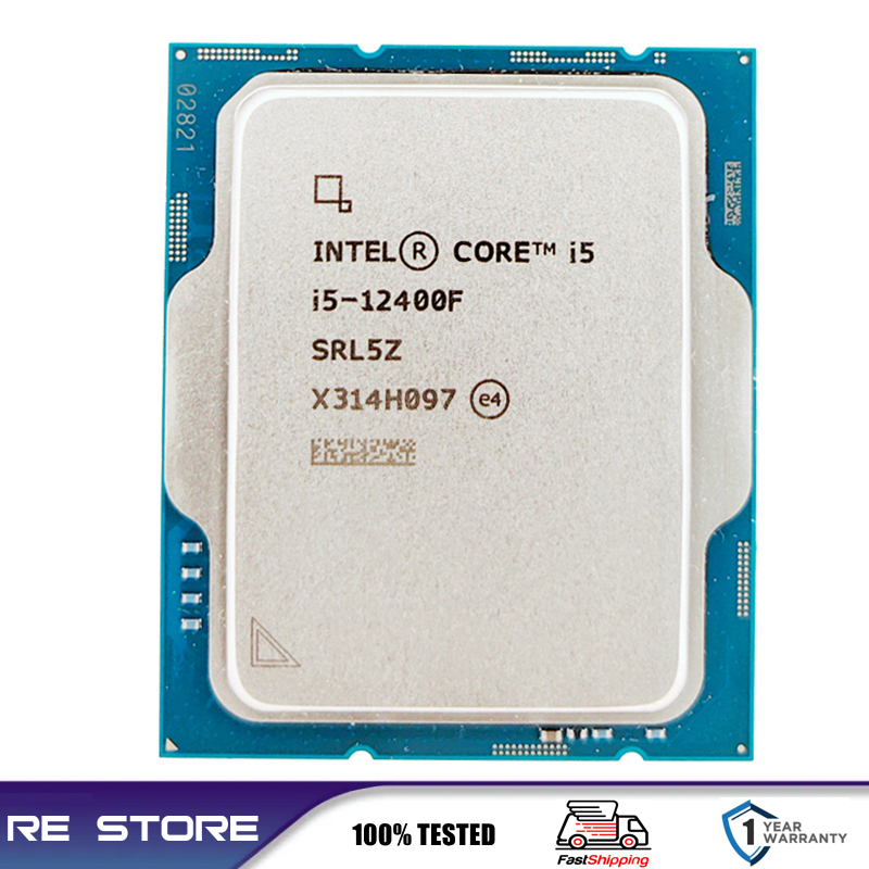 Intel Core i5 12400F 2.5GHz 6-Core 12-Thread LGA 1700 processor