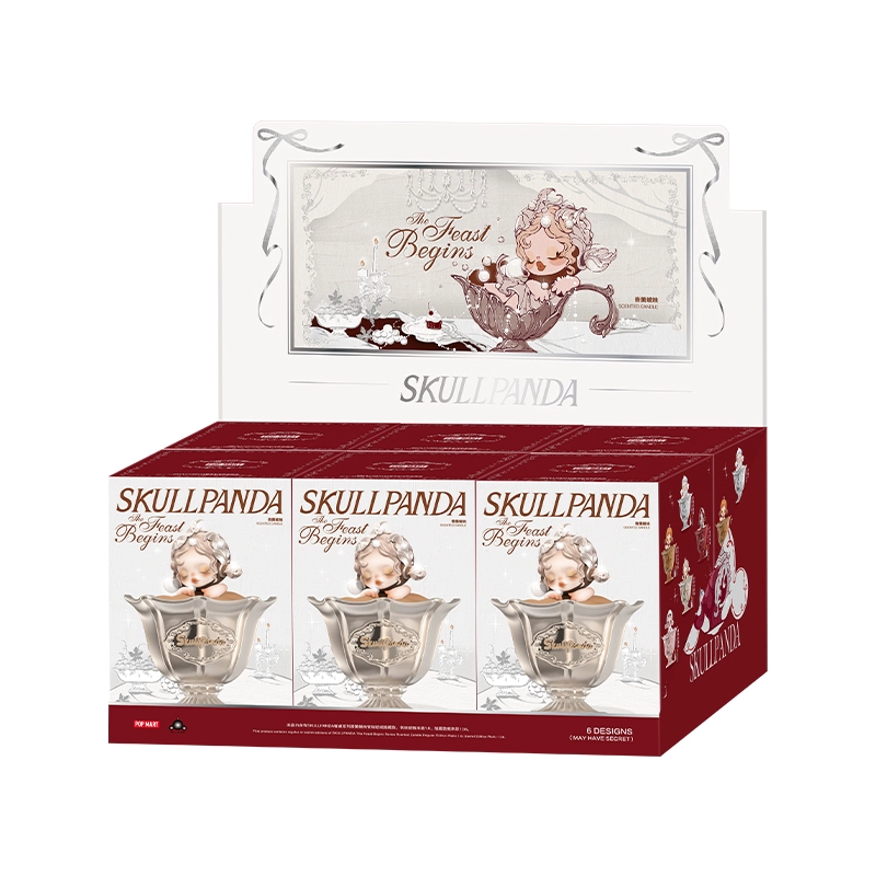 POP MART SKULLPANDA The Feast Beginsシリーズ 香り付きキャンドル