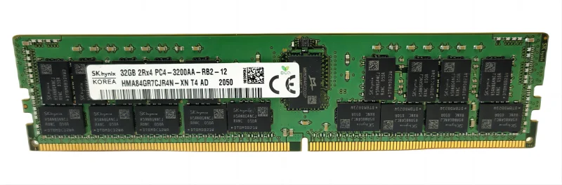 SK ハイニックス 32GB 2Rx4 PC4 3200AA DDR4 3200MHz ECC REG RDIMM