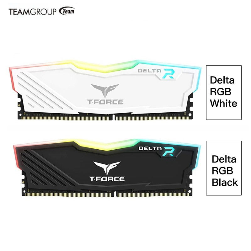 TEAMGROUP T-Force Delta RGB DDR4 8GB 16GB 3200MHz CL16 3600MHz