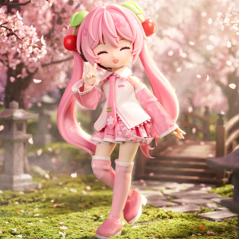 オリジナル Blokees 初音ミク奇跡の桜未来 Lothing アニメフィギュア