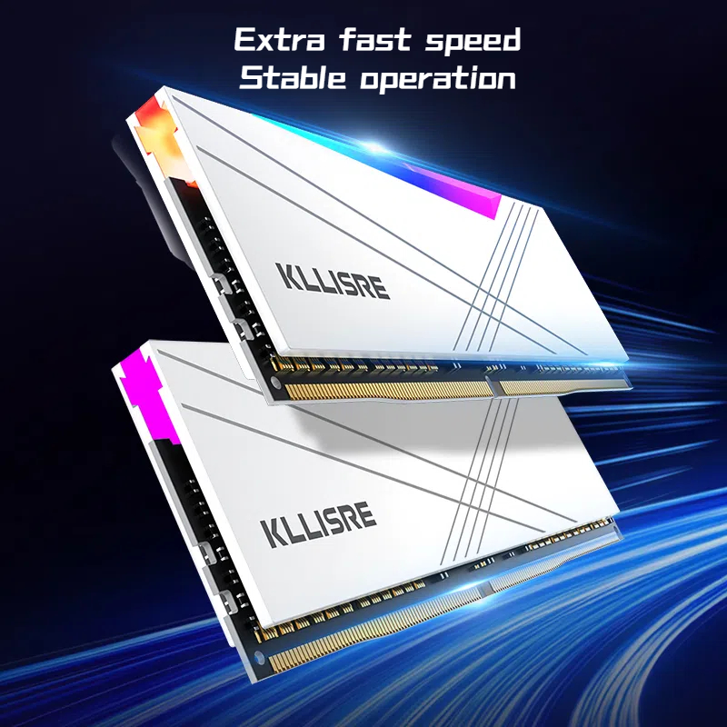 Kllisre RAM DDR4 RGB 8GB 16GB 3200MHz PC4-25600 1.35V dual channel