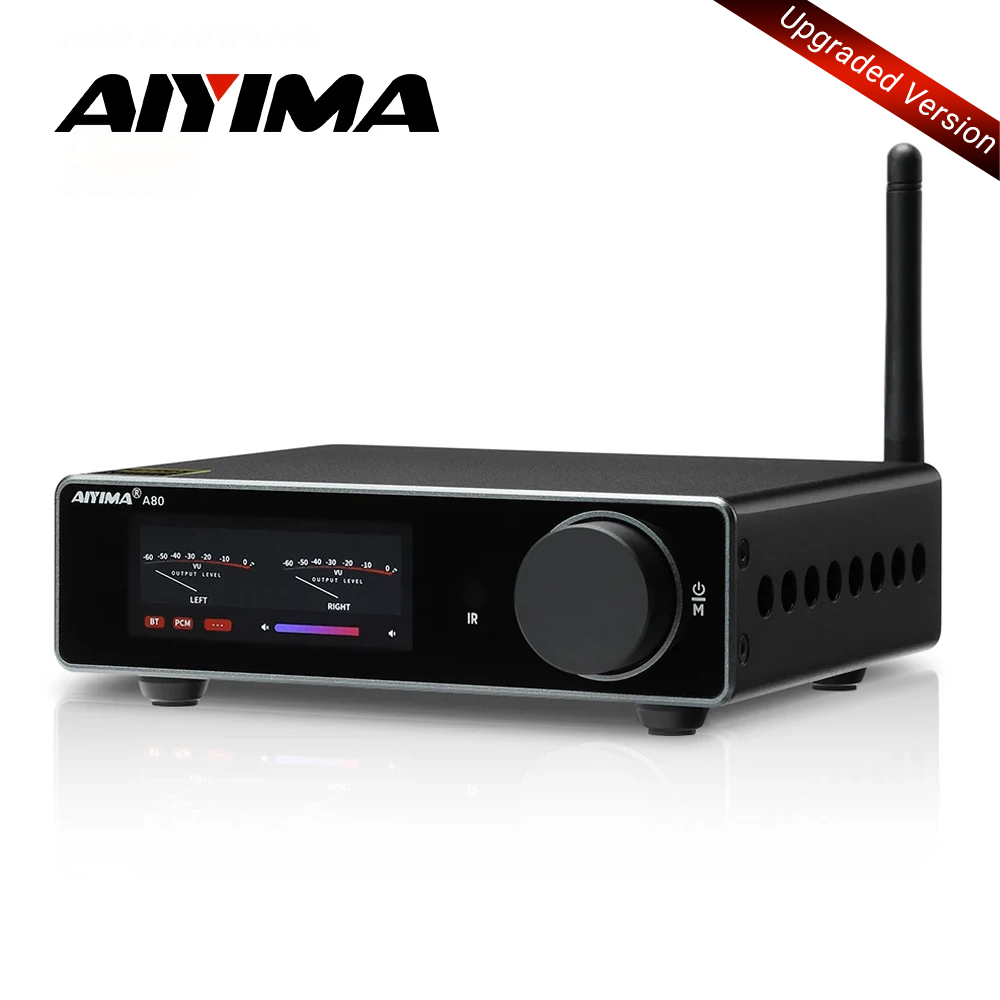 AIYIMA A80 TPA3255 PFFB Bluetooth DAC ステレオパワーアンプ 300Wx2