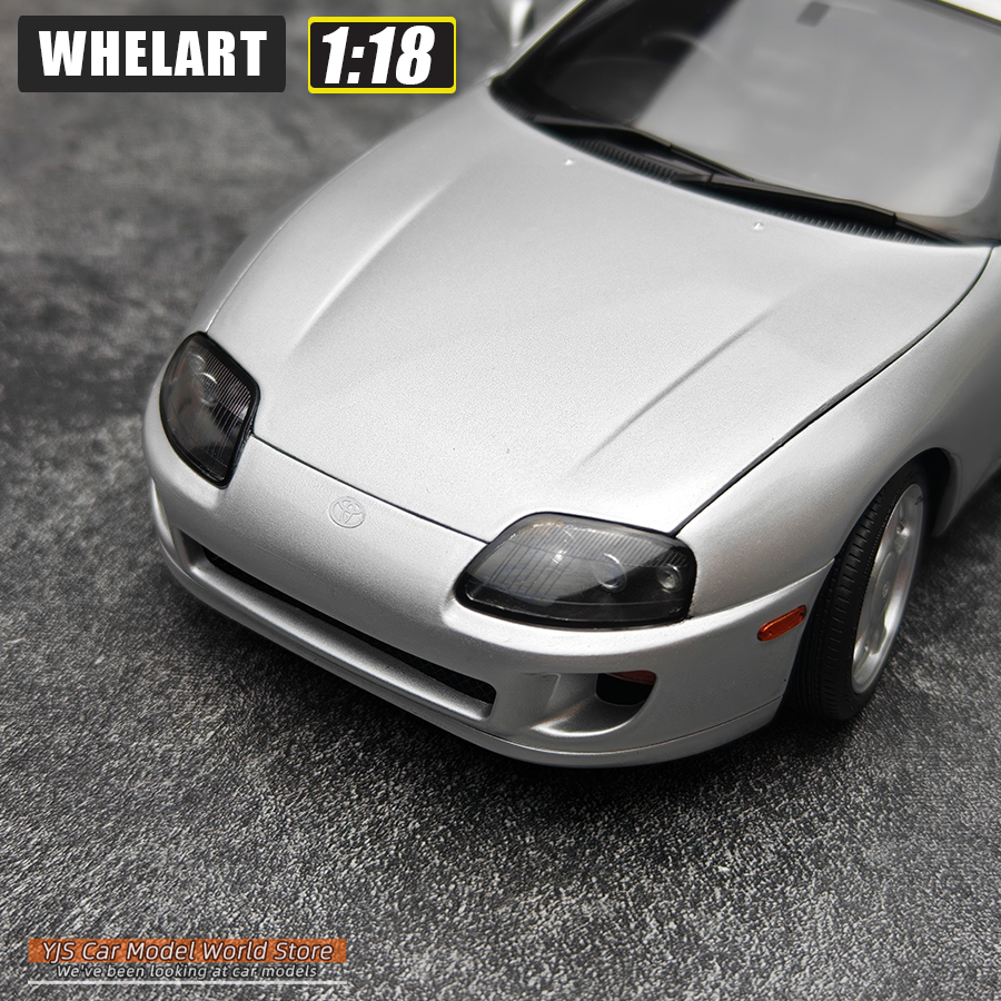 WHELART ダイキャストモデル 1/18 トヨタ スープラ A80 車模型 友達へ