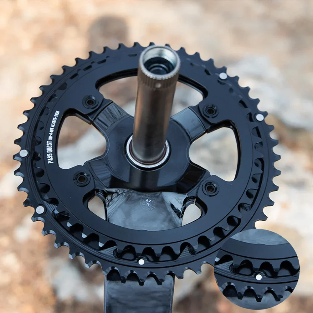 PASS QUEST 110bcd Double Chainring chainwheel 54 40 53 39 50 34 56