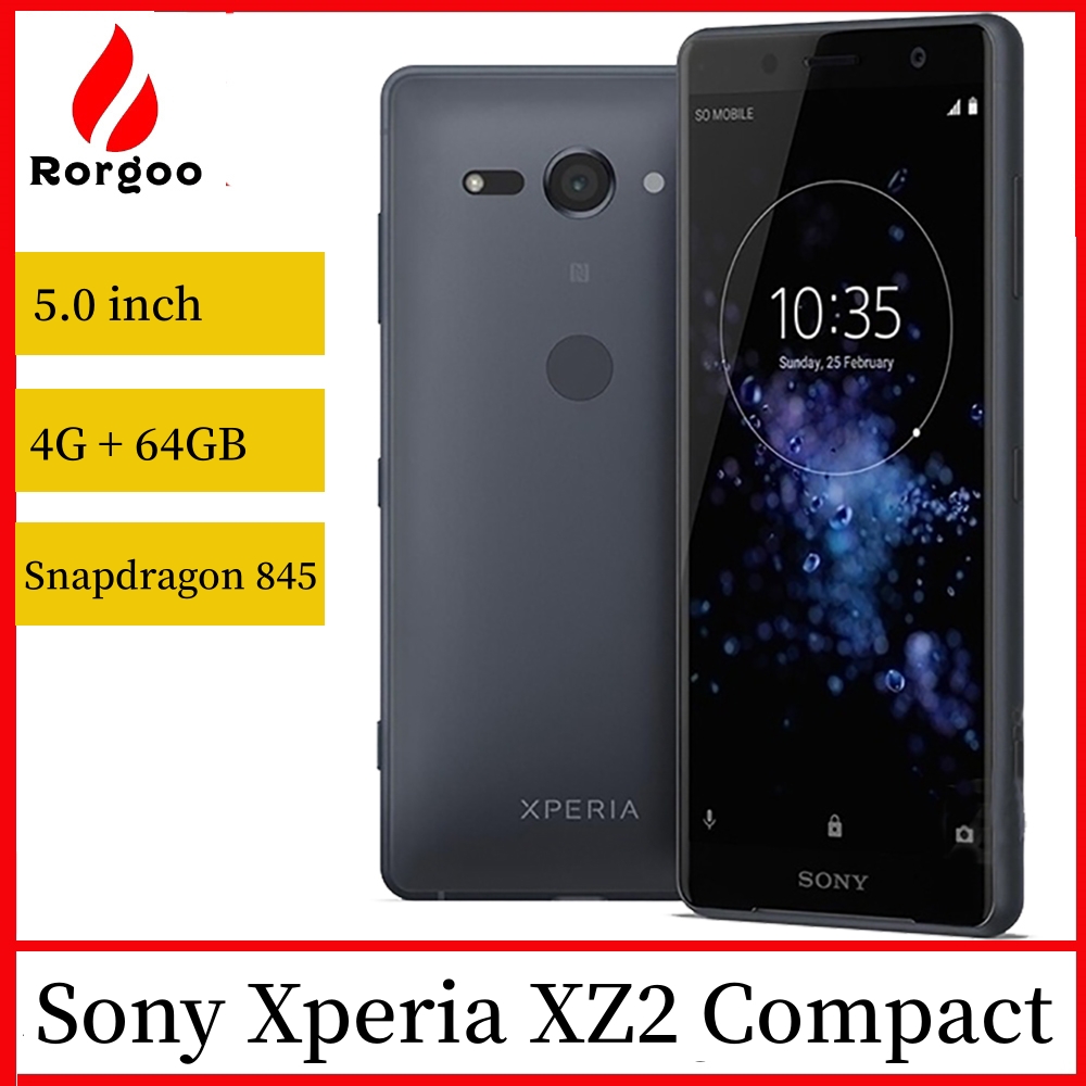 Sony Xperia XZ2 Compact SO-05K H8314 H8324 4G Original Mobile