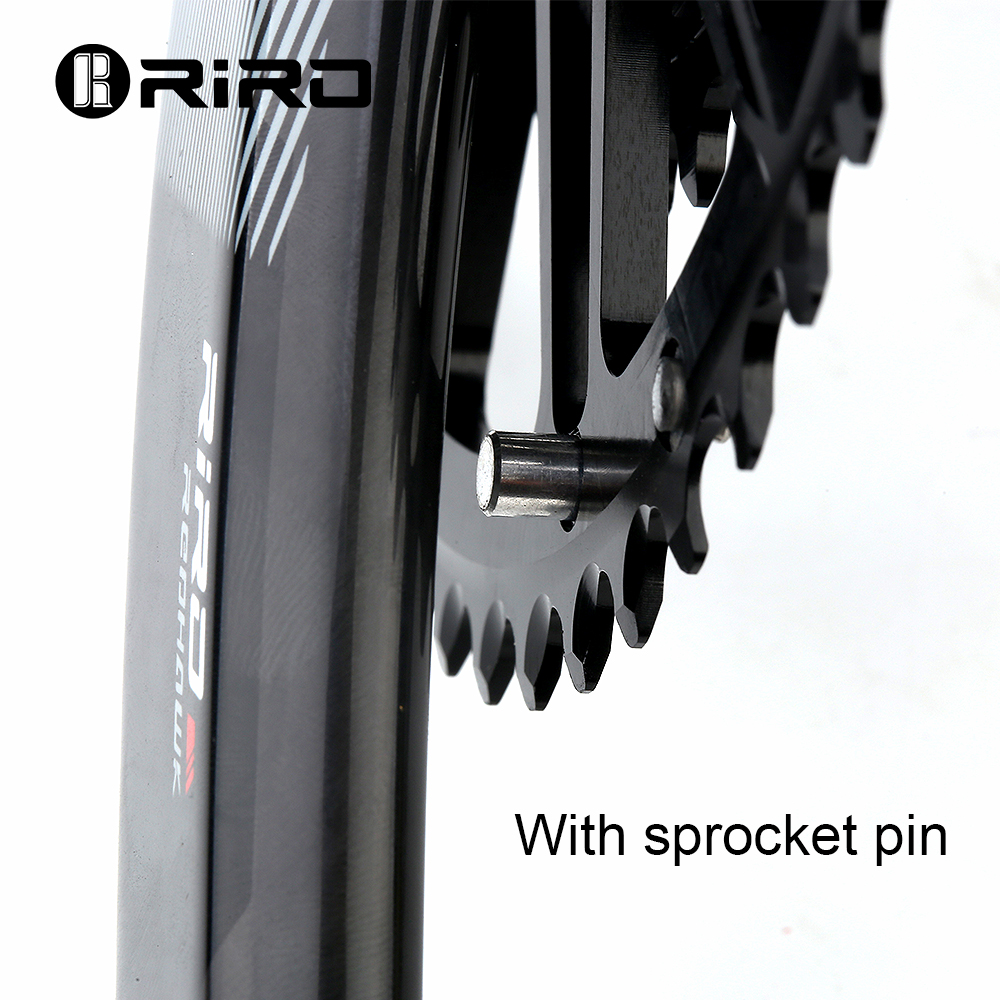 Riro-カーボンファイバーロードバイククランク,ボトムブラケット