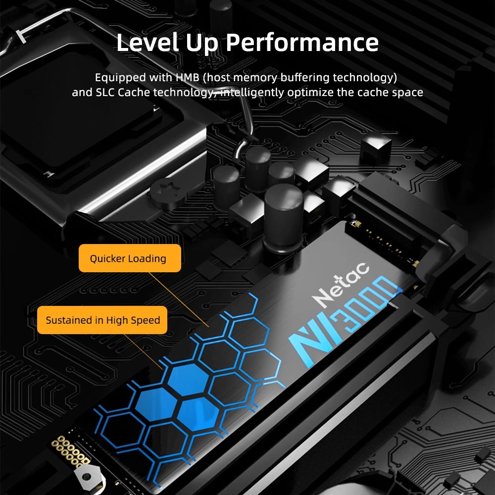 Netac NV3000 M2 SSD NVMe 3500MB/s M.2 2280 PCIe3.0 250GB 500GB 1TB