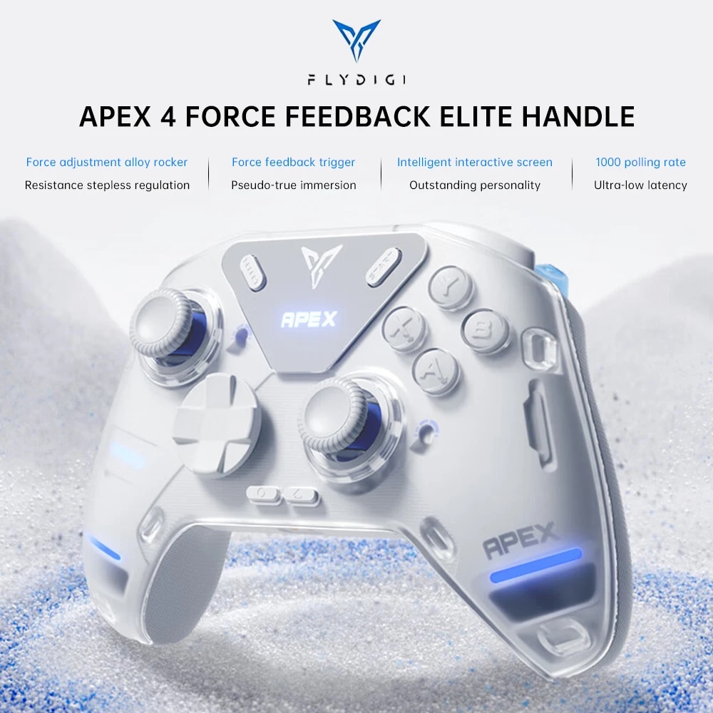 Flydigi-apex 4ワイヤレスゲームコントローラー,精密制御,没入型振動