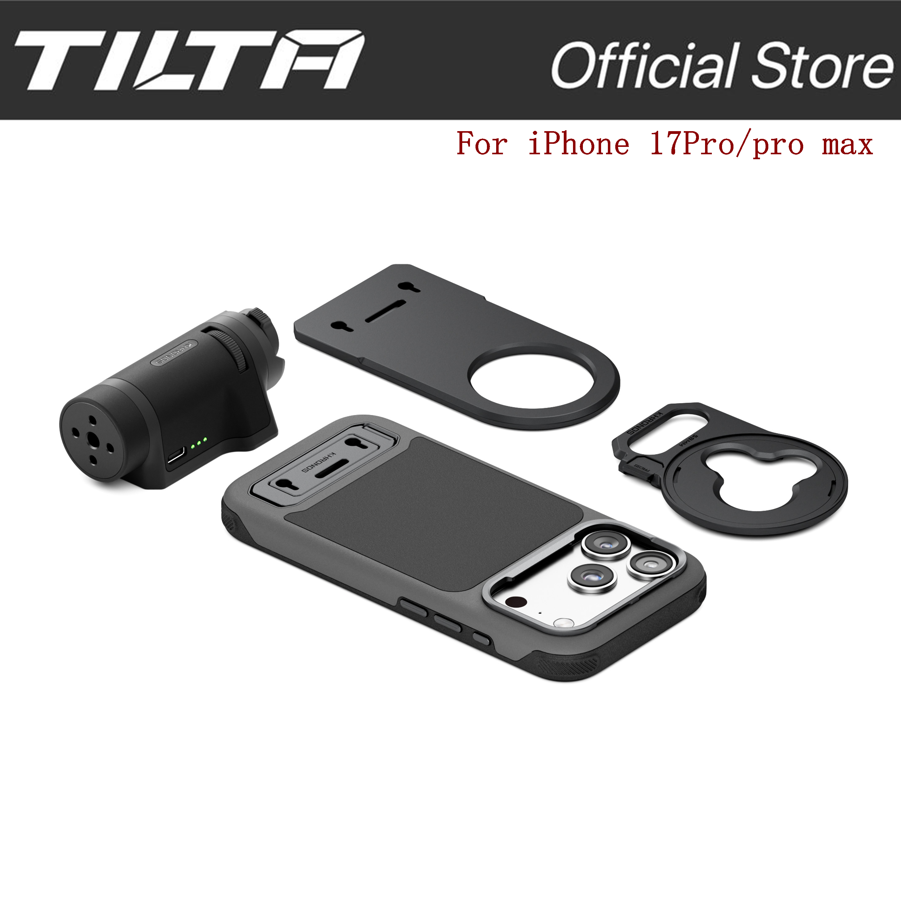 iPhone 17 Pro/17 Pro Max用 PRESALE TILTA Khronos Liteハンドヘルド