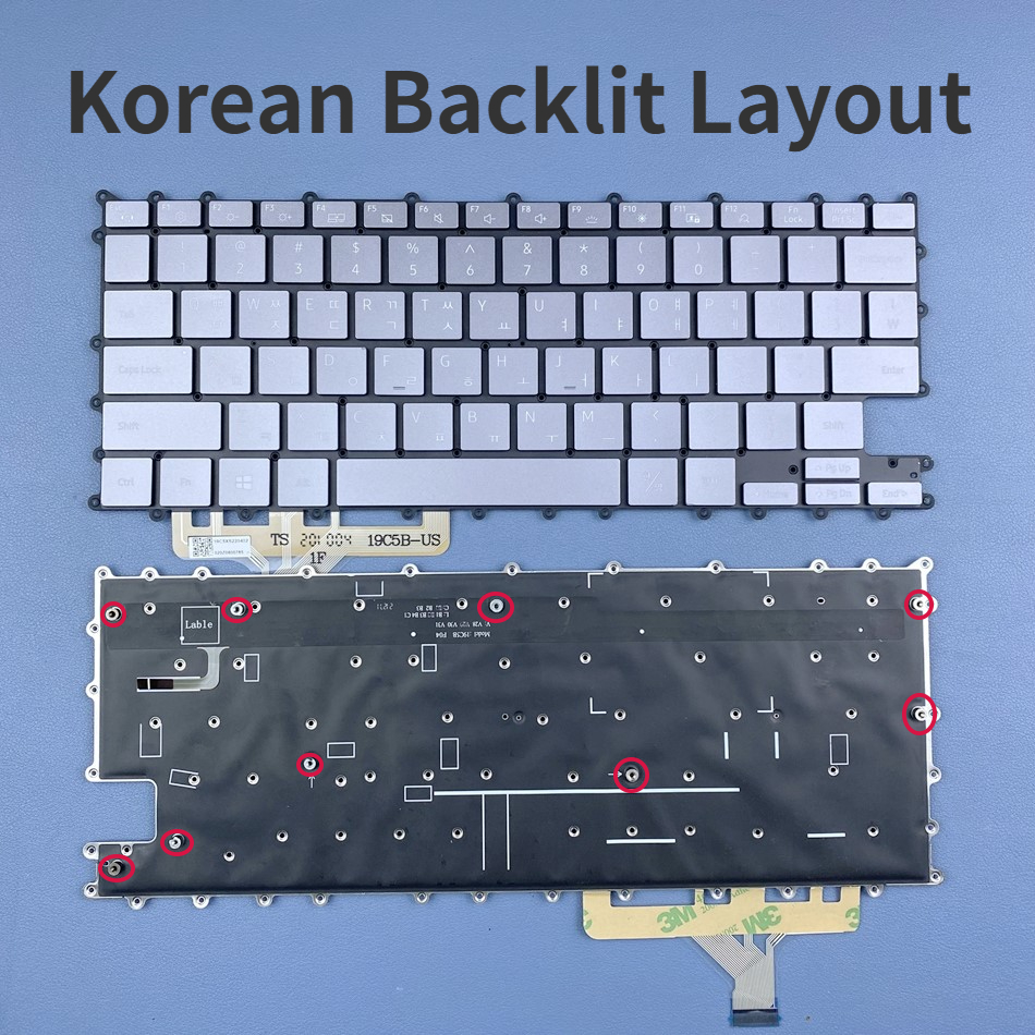 Korean Backlit Laptop Keyboard For Samsung Galaxy Book Flex Alpha