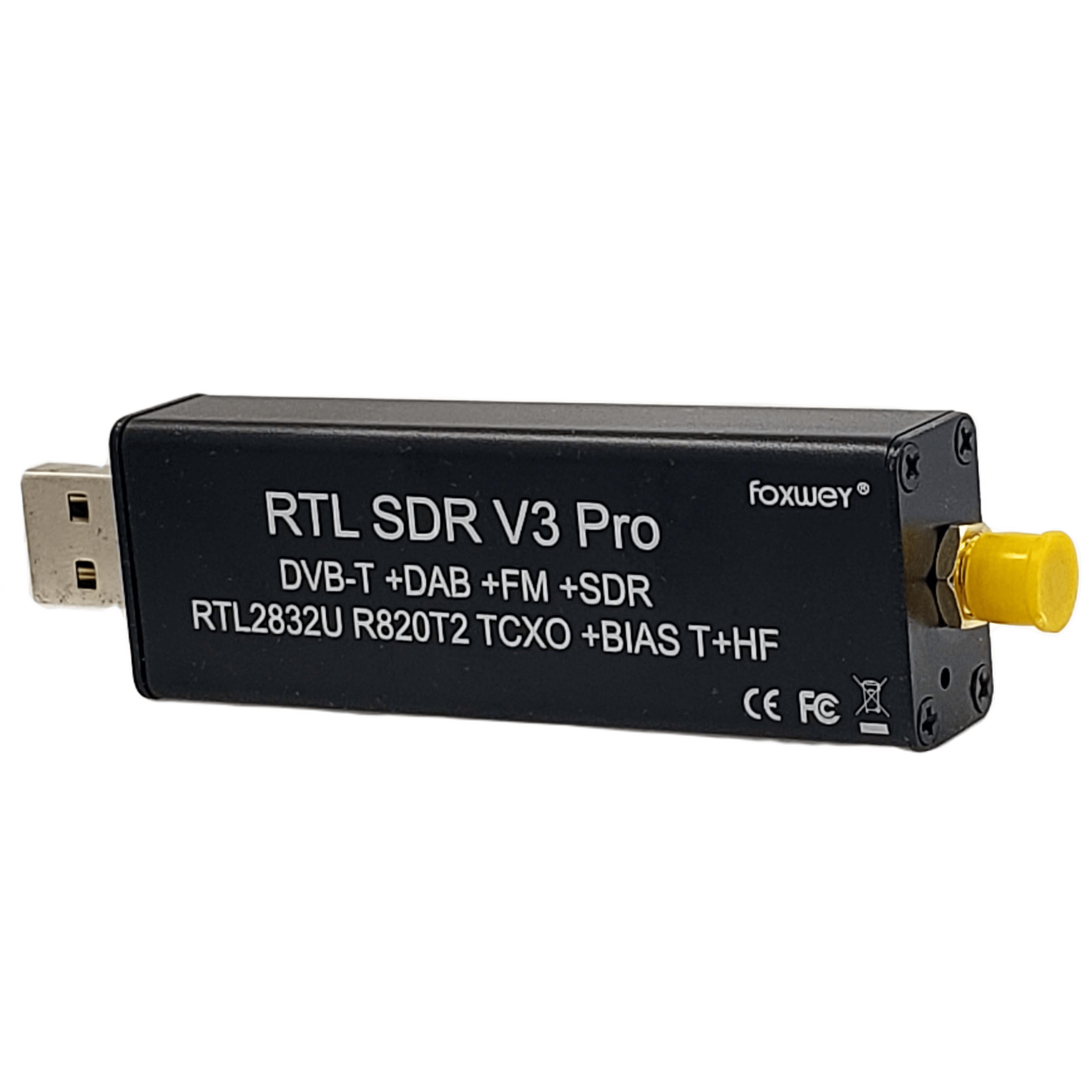 RTL-SDR v3プロrtlsdrドングルUSBヘッドセット,ラジオ受信機,sdr