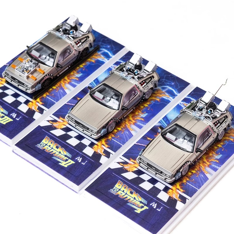 MJ 1:64 バック・トゥ・ザ・フューチャー デロリアン DMC 12 ダイ