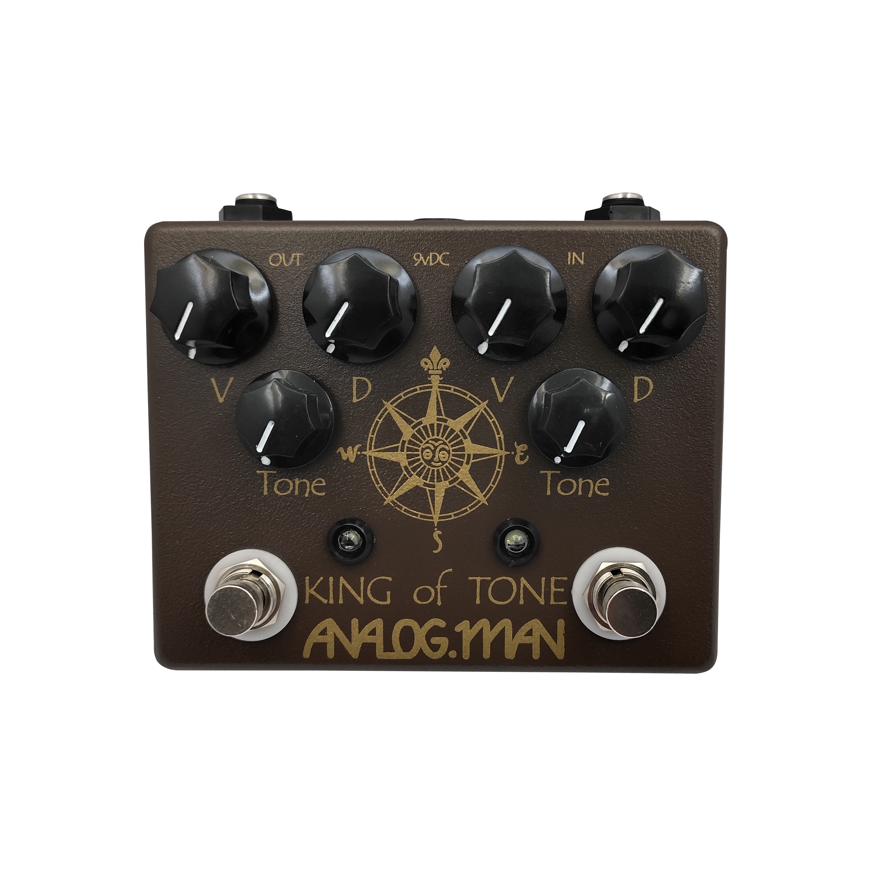 King Of Clone Overdrive KOT King Of Tone Effect Pedal Overdrive