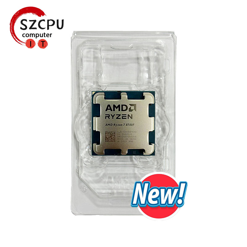 AMD Ryzen 7 8700F 新しい R7 8700F 8 コア 16 スレッド 5GHz