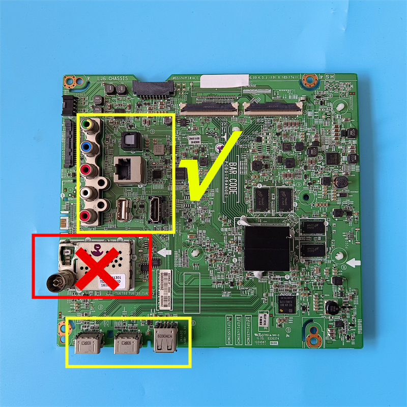 Lg 55uh668v用の高品質テストカード,メインボード,Lg 55uh668v