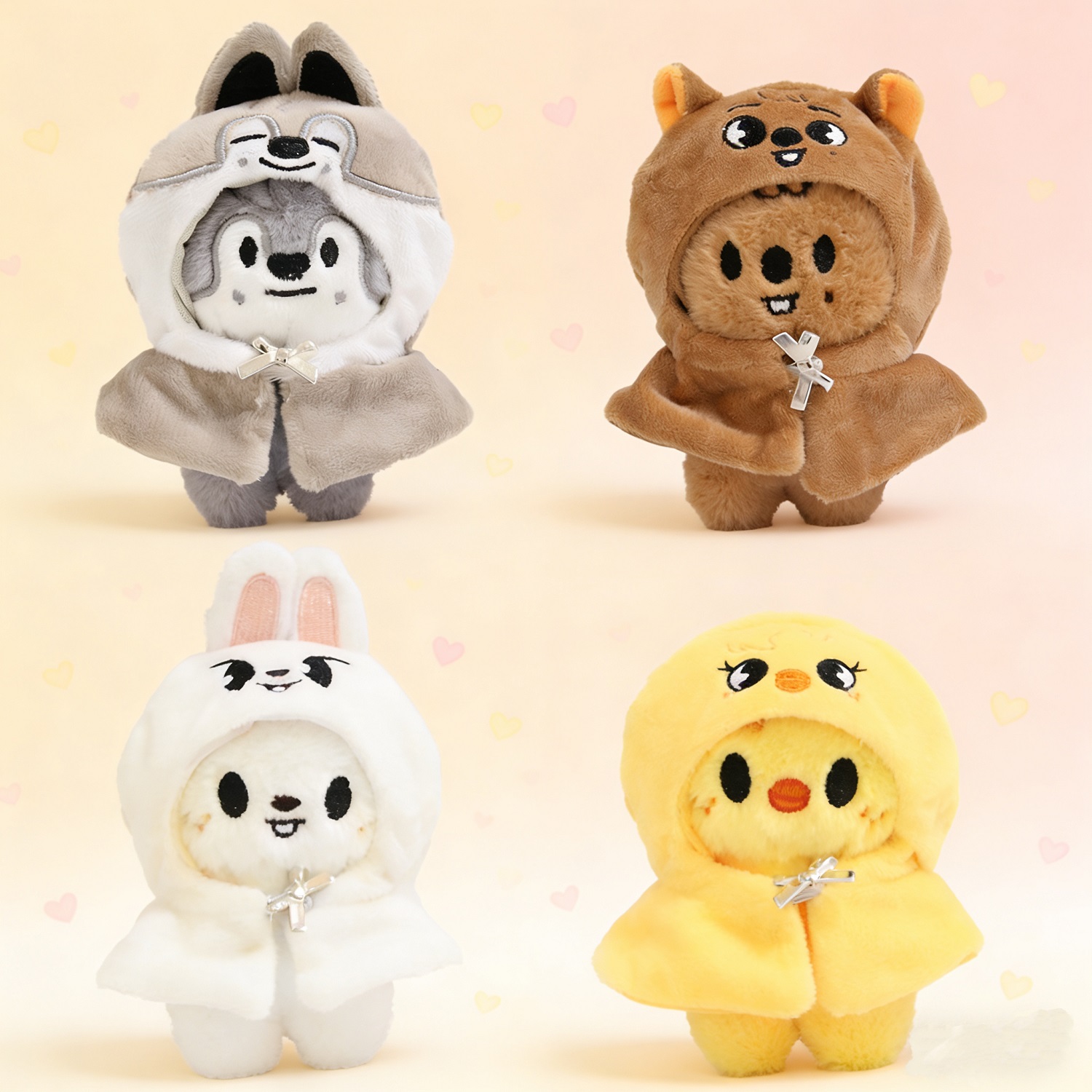 Lee Know LeeBit 12CM StrayKids dominATE SKZOO NEW KPOP FM cloak