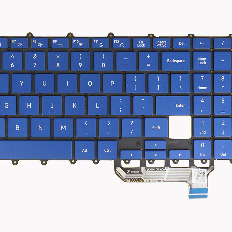 Laptop Backlit Keyboard For Samsung Galaxy Book Flex NP / NT