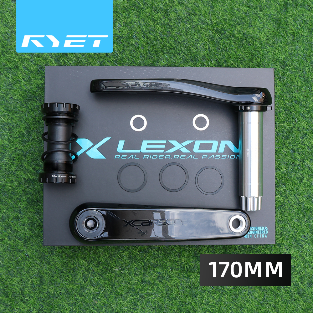 2025 レクソンカーボン MTB バイククランクセット超軽量 330 グラム