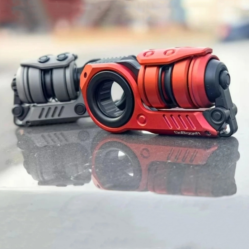 EDC スタングレネード音叉フィジェットスピナーメカニカルラチェット