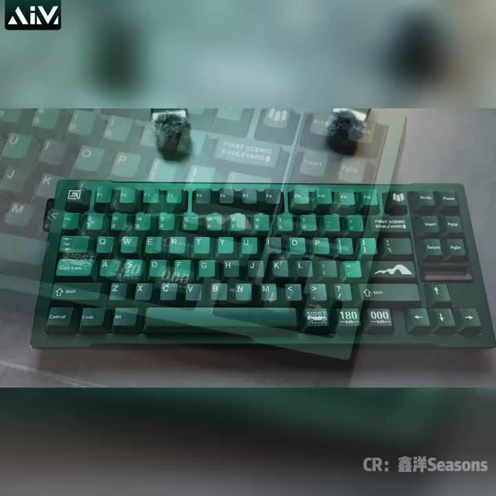 アルミ合金目的 Bone80 メカニカルキーボードケースカスタム磁気