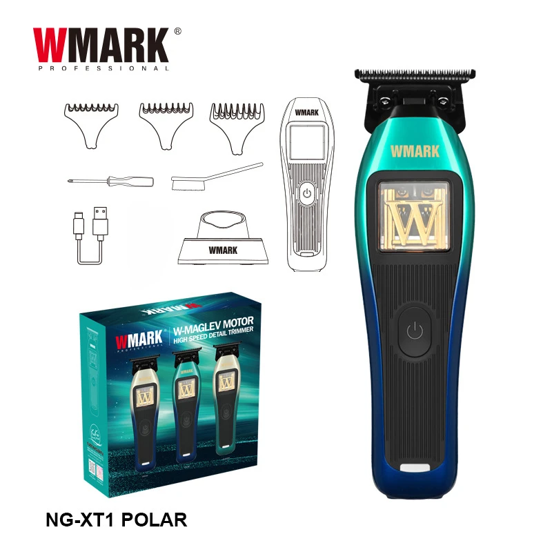2025New Professional Hair Trimmers WMARK NG-XT1 Maglev Vector