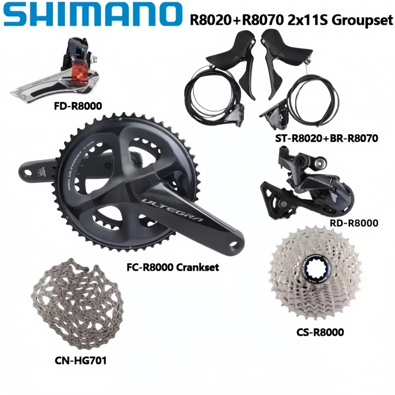 Shimano Ultegra R8020 Groupset 2 x 11 Speed Hydraulic Disc Brake