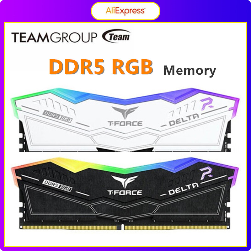 TEAMGROUP T-Force Delta RGB DDR5 Ram 32GB(2x16GB) /(32GBX2