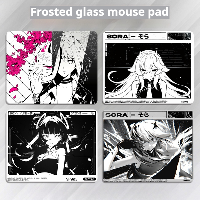 Skypad SORA YUME Glass Gaming Mouse Pad Upgrade 3.0 Coating
