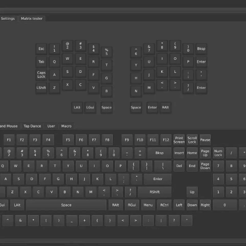 Silakka54 分割キーボード有線ホットスワップサポート QMK/VIAL