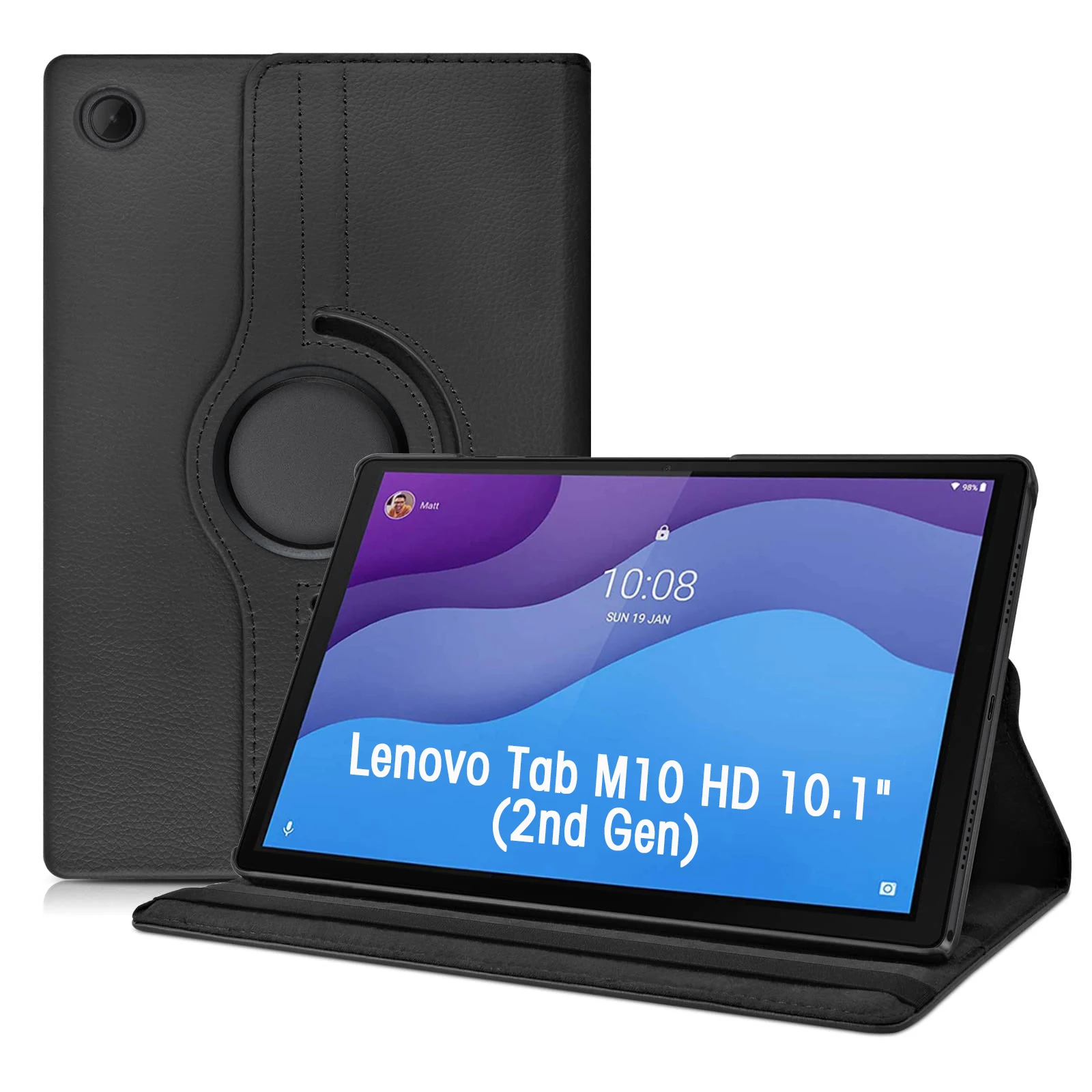 Case for Lenovo Tab M10 HD 10.1 (2nd Gen) TB-X306X / TB-X306F PU