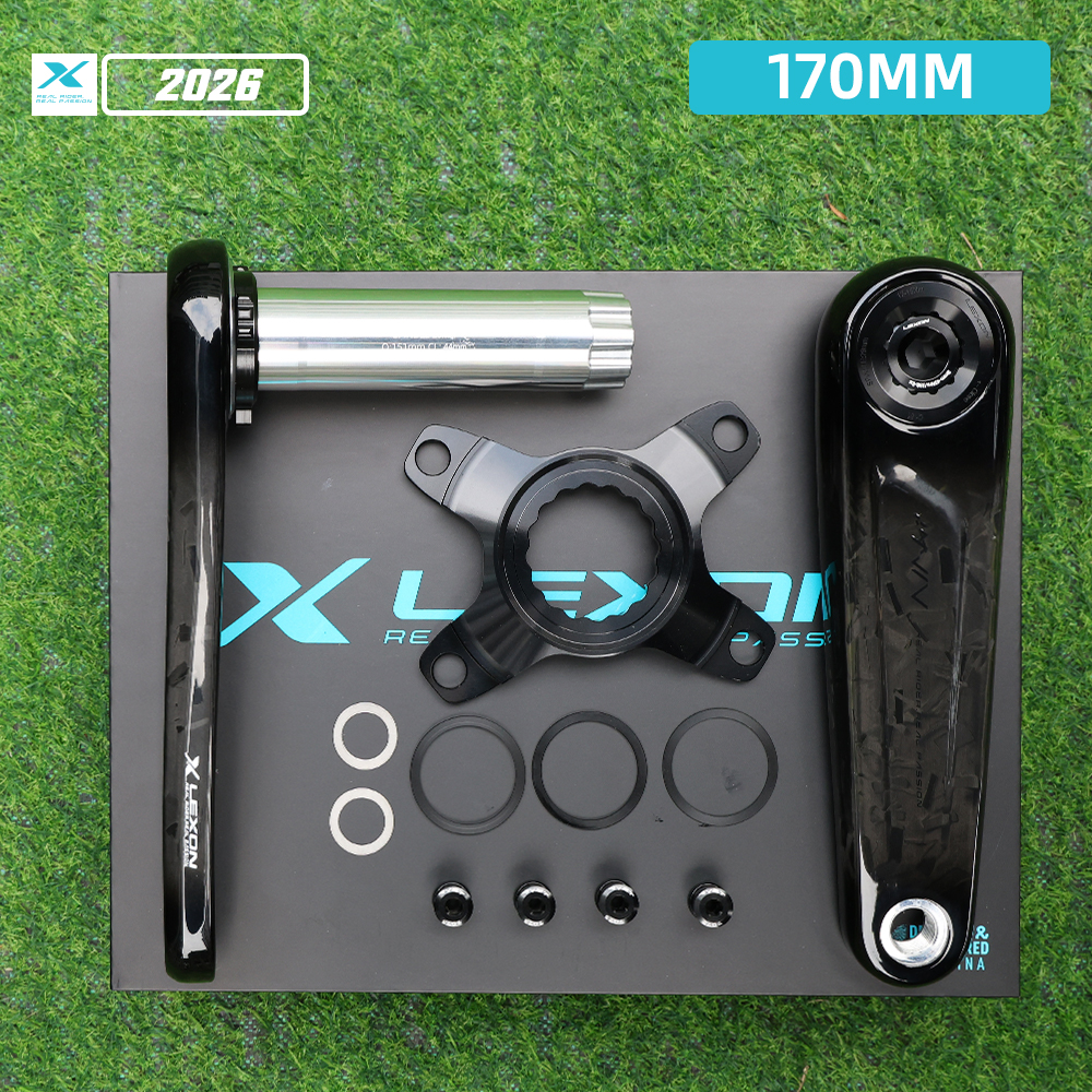 LEXON ロードカーボン クランクセット 超軽量カーボン クランクセット